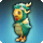 Icone de présentation de la mascotte Poussin Dragon