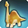 Icone de présentation de la mascotte Bébé brachiosaure