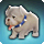 Icone de présentation de la mascotte Chiot bulldog