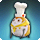 Icone de présentation de la mascotte Païssa cuisinier