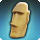 Icone de présentation de la mascotte Mini moai